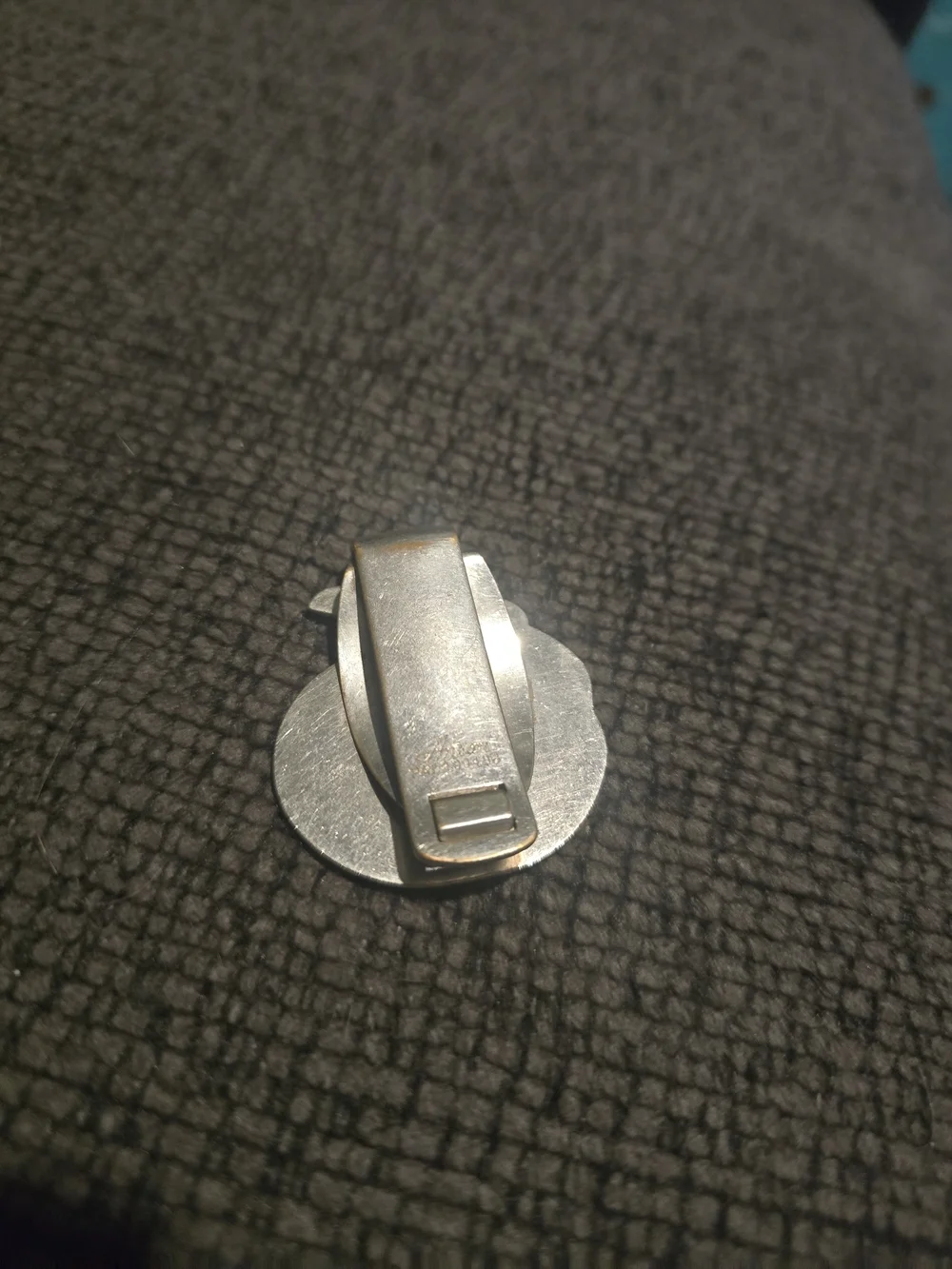 Anson | Vintage Silver-plated Money Bag Money Clip